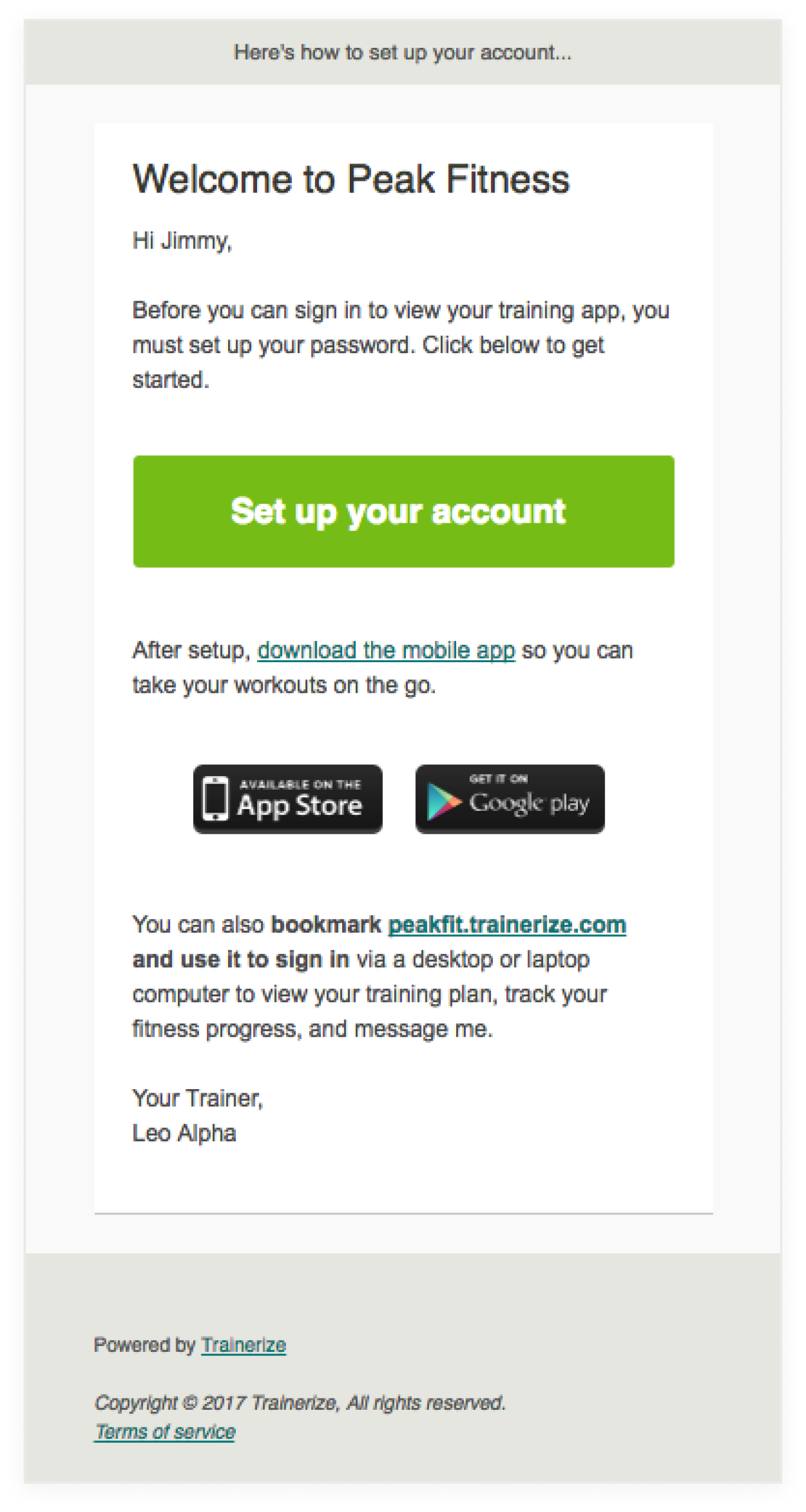 Download the RHO Fitness App